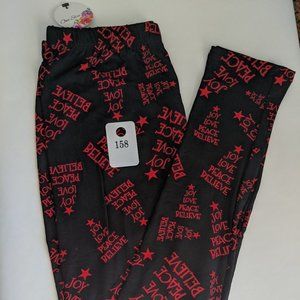 OS Christmas Leggings